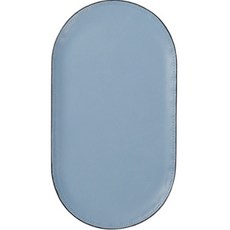 알로데 타원형 플레이트 가죽 인테리어 트레이, NO 03