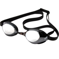 JKUSS 變色龍鏡面膠圈泳鏡 JDXC, 黑色(JDXCBK001G)