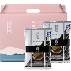 Dammiso 淡味所 傳統海苔禮盒 調味款+無調味款 各10包入 包裝隨機出貨, 850g, 1盒