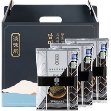 Dammiso 淡味所 傳統半半口味烤海苔3入禮盒, 1個, 1.275kg