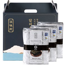 Dammiso 淡味所 傳統無調味烤海苔3入禮盒, 1.2kg, 1個