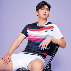 yonex 男款羽毛球短袖T恤 233TS023M