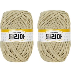 Philip Fiber Sevi Thalia 針織線, 201G 奶油金(閃亮款), 100m, 2捆