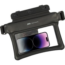 Maxwave 手機防水袋 24 x 18 cm, 黑色, 1個