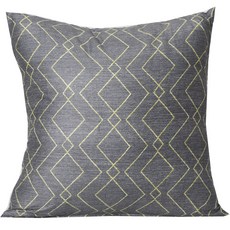 이코니하우스 기하학 쿠션 솜포함, 그레이