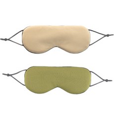 팜파스 심플컬러 실크원단 수면안대