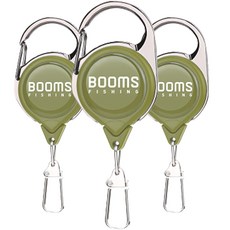 BOOMS FISHING RG1 綠色捲線器 BACCRG170G03 Logo隨機出貨, 綠色, 3個