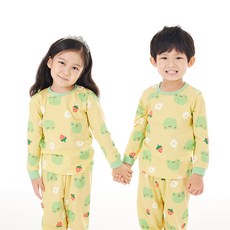 olomimi 童款9分青蛙圖案棉質居家服套裝