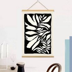 Alode木質懸掛捲軸壁掛布, NO. 04