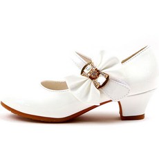 Luluche 女童經典蝴蝶結高跟鞋 BA100