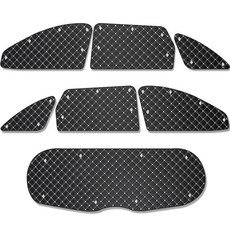 GMZ MOTORS All New Sorento 專用遮陽板 全車套組, 黑色, 1套