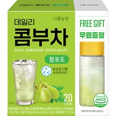 다농원 데일리 콤부차 청포도, 5g, 20개입, 1개