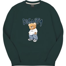 okstar Dignity 小熊特厚棉質大學T 3SSP007