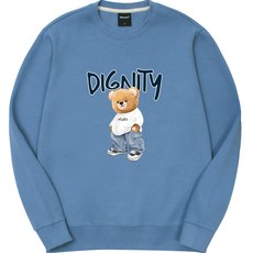 okstar Dignity 小熊 特殊雙面大學T 3SSP007