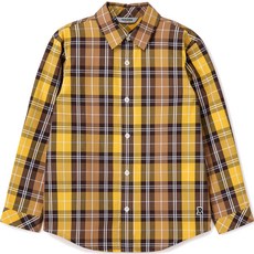 renoma kids 男童款格子襯衫 R2331B32741