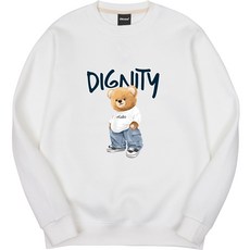 okstar Dignity 小熊 特殊雙面大學T 3SSP007