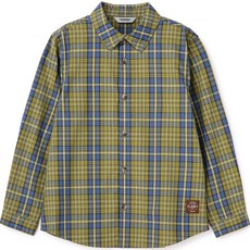 renoma kids 男童款多款格紋基本款襯衫 R2332B30258