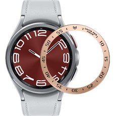 스페이스쉴드 갤럭시워치 6 클래식 유닛 포 아워 베젤링 케이스 43mm, 로즈골드