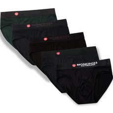 Moncross 男士莫代爾三角褲 5 件套 M-5004