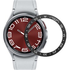 SPACE SHIELD Galaxy Watch 6 Classic Unit for Hour 錶圈保護殼 43mm, 黑色