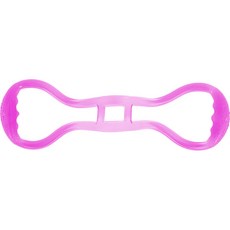 피트니스짐 젤리 튜브 2줄 스트레칭 밴드, 핑크, 1개