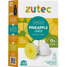 Ju Tech Dolce替換鮮榨膠囊果汁 鳳梨 12入, 384ml, 1個