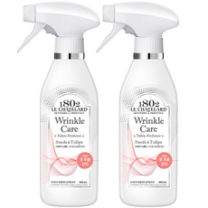 1802 LE CHATELARD 防皺織品除臭劑 麂皮&鬱金香 正裝, 400ml, 2個
