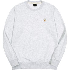 옥스타 남녀공용 아이스크림냥 자수 특양면 맨투맨 3SSP013