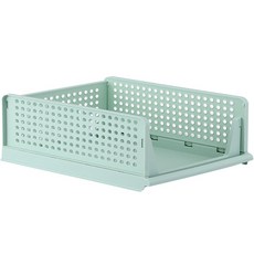 DND 滑動式折疊收納箱, 綠色, 1個