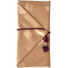 Rmye高級雙絲緞絲綢禮金袋, 黃金, 1個