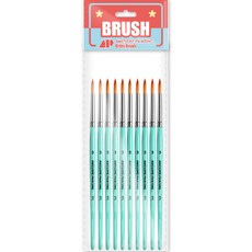 Awesome Painting 多功能細毛筆 線筆 圓頭筆 細節勾線筆 DETAIL 10入, 3號, 1個