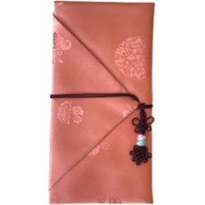 Le Mie 高級亮緞絲綢聘禮禮金信封, 古銅色, 1個