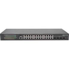 NEXTU L2 24埠超級POE 10G 4SFP管理型交換器