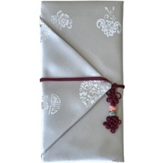 Le Mie 高級亮緞絲綢聘禮禮金信封, 天空灰, 1個