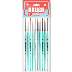 AwesomePainting 多功能細毛圓頭細節勾線筆, 2號, 1個