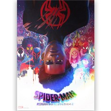 漫威 蜘蛛人： 穿越新宇宙 A3 全息海報 第1款預告, 參石