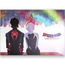 漫威蜘蛛人： 穿越新宇宙 A3全像海報 2 邁爾斯與關, Chamdol
