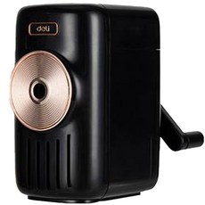 deLi 得力 金色亮點旋律筆芯調節削鉛筆機 E71165A, 黑色, 1個