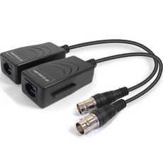 Nextu HD IP攝影機同軸電纜轉換器 1通道 被動式 BNC250M CCTV, NEXT-EOC7001, 2個