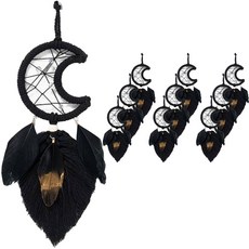 민화샵 마크라메 할로윈 리스 만들기 세트 달 HDPFB0423, 혼합색상, 10세트