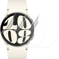 SPACE SHIELD Galaxy Watch 6 易貼TPU保護膜 44mm 3入, 透明