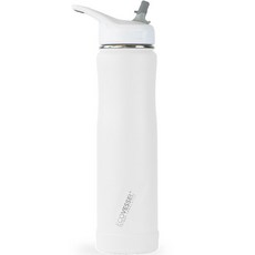 ECOVESSEL Summit不鏽鋼提把大容量保溫吸管杯, 709ml, 白色