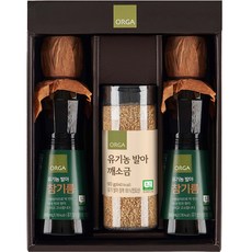 ORGA 芝麻油芝麻鹽混合套裝印度製造, 1組