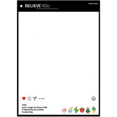 해리즈 완구 자석 메모보드 프레임 댓글