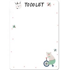 Haeriz 玩具冰箱磁鐵備忘錄板 待辦事項清單