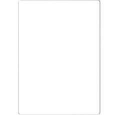 Hariz 玩具磁性留言板 畫框 空白 白色