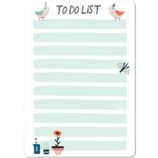 Haeriz 玩具冰箱磁鐵備忘錄板 自然待辦事項清單