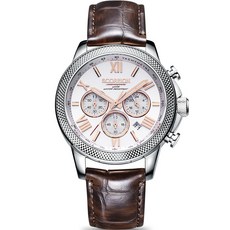 SCORPION WATCHES 計時碼錶皮革手錶 45mm SP3342