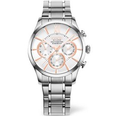 포체밀라노 남성용 멀티펑션 메탈 시계