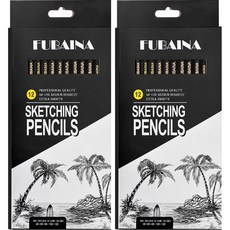 Dong-A PMS 繪圖素描鉛筆12件組, 2套